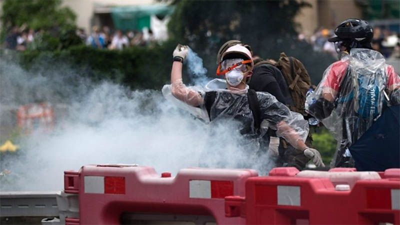 China acusa a EEUU de estar detr&aacute;s de la violencia en Hong Kong