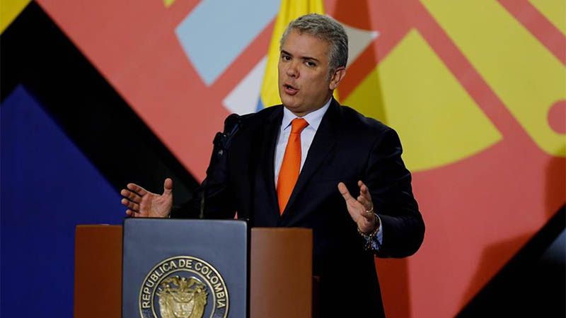 Iv&aacute;n Duque dice que Venezuela es un santuario para terroristas y narcotraficantes