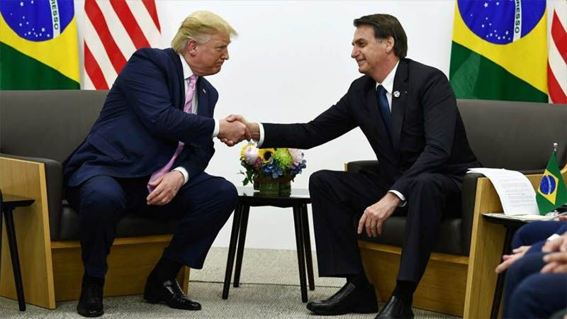 Trump declara a Brasil aliado militar estrat&eacute;gico fuera de OTAN