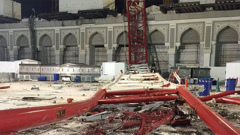Riad absuelve a los acusados de colapso mortal de gr&uacute;a en La Meca