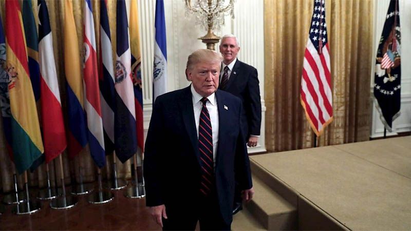 Trump acusa a Pelosi y Schiff de &ldquo;traici&oacute;n&rdquo; y pide que sean destituidos &ldquo;inmediatamente&rdquo;