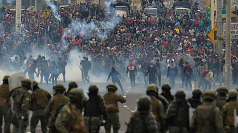 M&eacute;xico expresa su &ldquo;preocupaci&oacute;n&rdquo; por los graves sucesos en Ecuador y condena la violencia