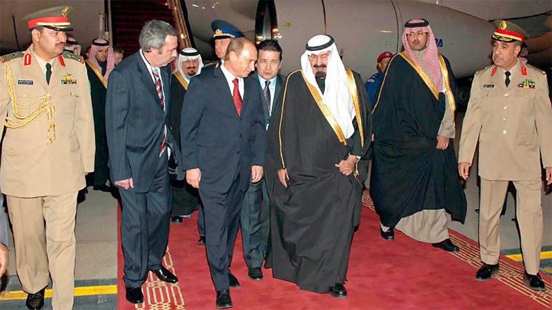Putin llega a Arabia Saud&iacute; en visita oficial