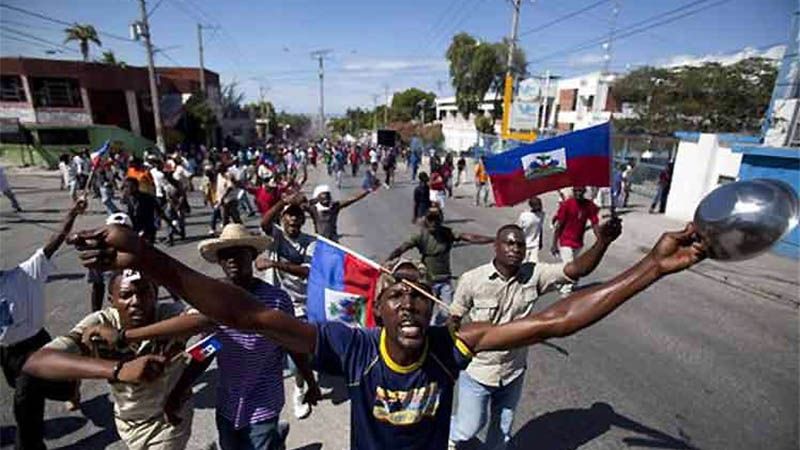 La oposici&oacute;n en Hait&iacute; anuncia quinta semana de protestas ante rechazo de Moise a renunciar