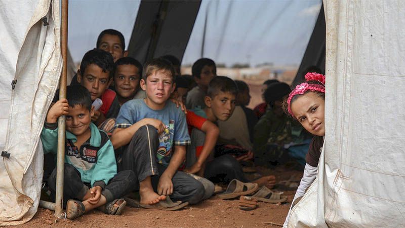 Unos 28.000 ni&ntilde;os de m&aacute;s de 60 pa&iacute;ses se encuentran en el noreste de Siria