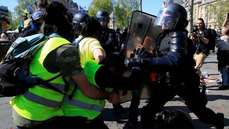 La Polic&iacute;a de Francia ha arrestado a m&aacute;s de 10.000 &ldquo;chalecos amarillos&rdquo;