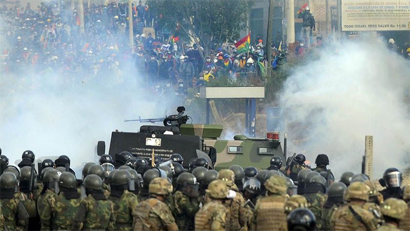 Evo Morales acusa al nuevo Gobierno de Bolivia de cometer &ldquo;una masacre&rdquo;