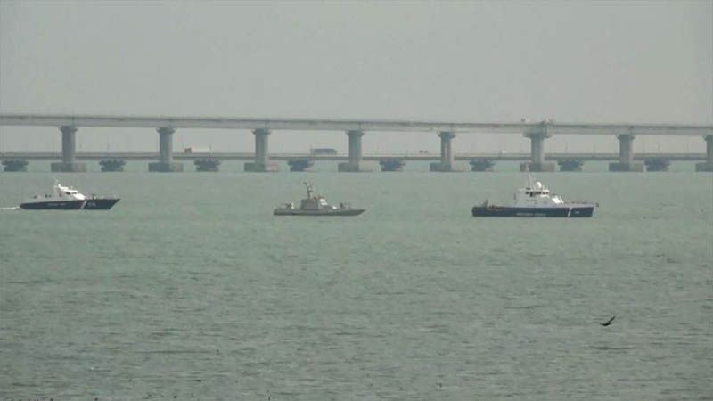 Rusia devuelve a Ucrania los tres buques capturados hace un a&ntilde;o