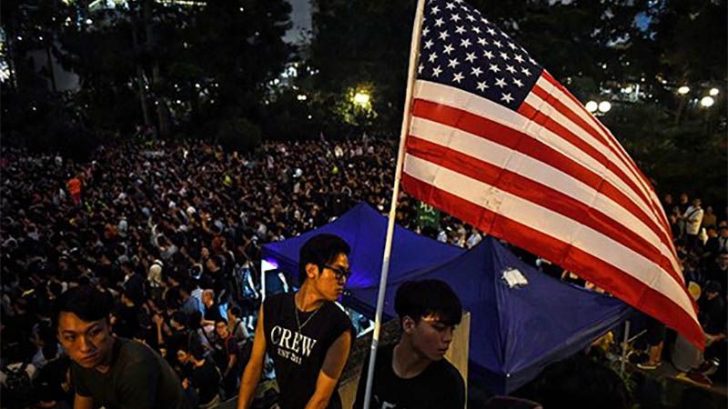 China condena la injerencia de EEUU en los asuntos de Hong Kong
