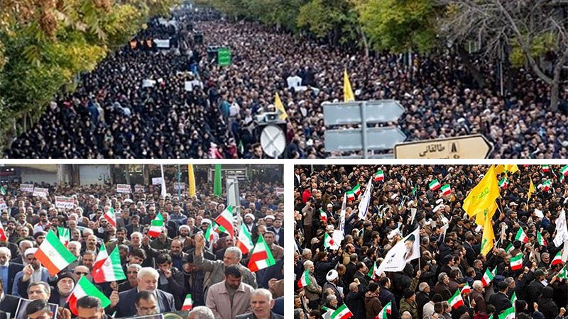 El pueblo iran&iacute; apoya al Gobierno y rechaza los disturbios en el pa&iacute;s