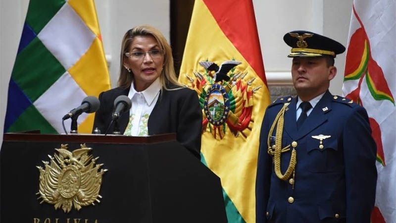 Jeanine &Aacute;&ntilde;ez promulga ley para celebrar nuevas elecciones en Bolivia sin Evo Morales