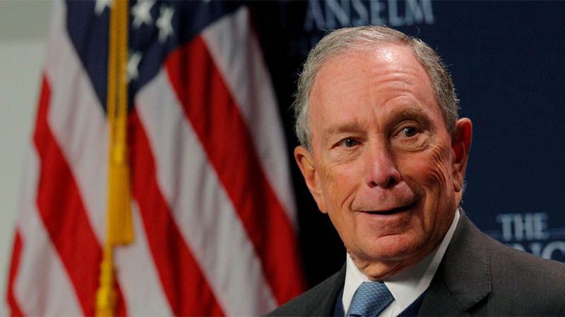 Bloomberg anuncia su candidatura a la presidencia de EEUU &ldquo;para derrotar a Trump&rdquo;