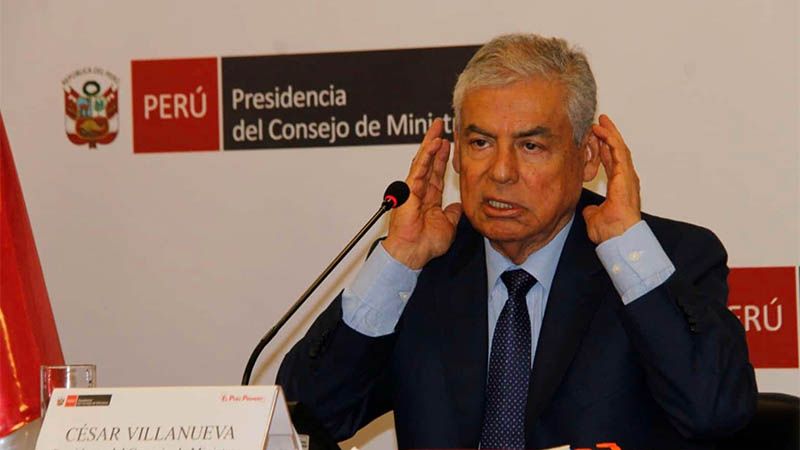 Ex primer ministro de Per&uacute; pasa su primera noche preso