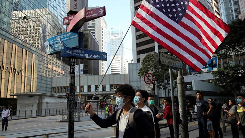 China amenaza a EEUU con represalias por ley sobre Hong Kong