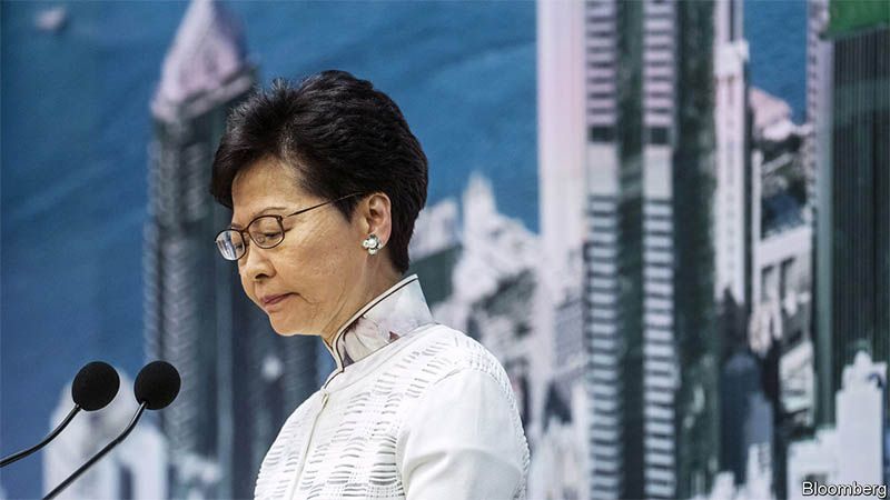 L&iacute;der de Hong Kong rechaza las demandas ilegales de manifestantes