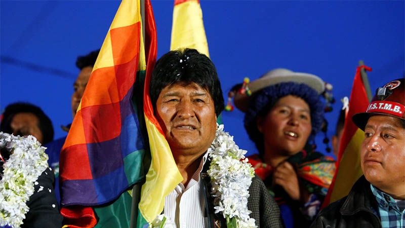 La Fiscal&iacute;a boliviana ordena detenci&oacute;n de Evo Morales por &ldquo;terrorismo&rdquo;