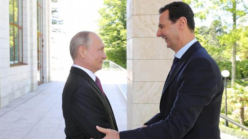Putin llega por sorpresa a Damasco para reunirse con Al Assad