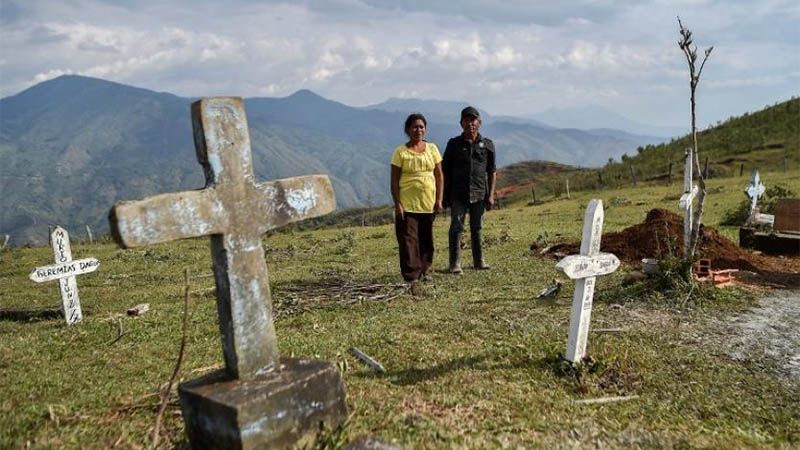M&aacute;s de 500 l&iacute;deres sociales han sido asesinados en los &uacute;ltimos cuatro a&ntilde;os en Colombia