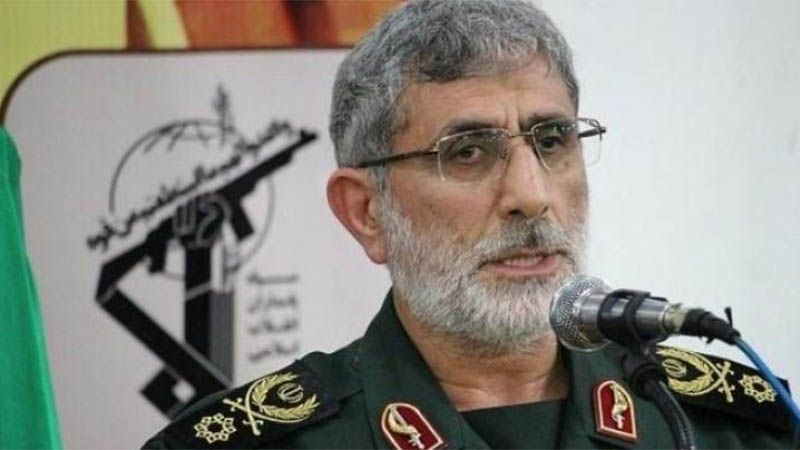 Fuerza militar &eacute;lite de Ir&aacute;n mantendr&aacute; su apoyo a Palestina