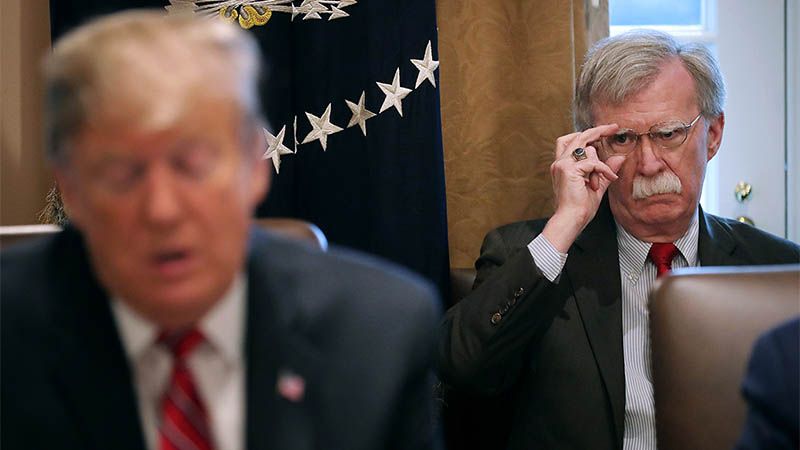 La Casa Blanca intenta bloquear el libro de John Bolton