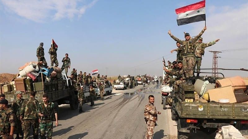 El Ej&eacute;rcito sirio se encuentra a 7 km de un paso fronterizo con Turqu&iacute;a