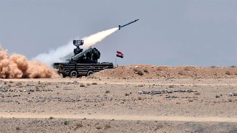 Defensa antia&eacute;rea siria derriba drones terroristas en la provincia de Latekia
