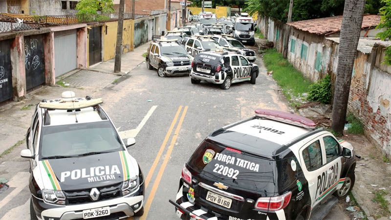 El estado brasile&ntilde;o de Cear&aacute; registra m&aacute;s de 50 muertos en 48 horas de huelga de polic&iacute;as