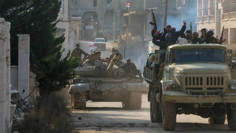 El Ej&eacute;rcito sirio libera nuevas &aacute;reas en la provincia de Idlib