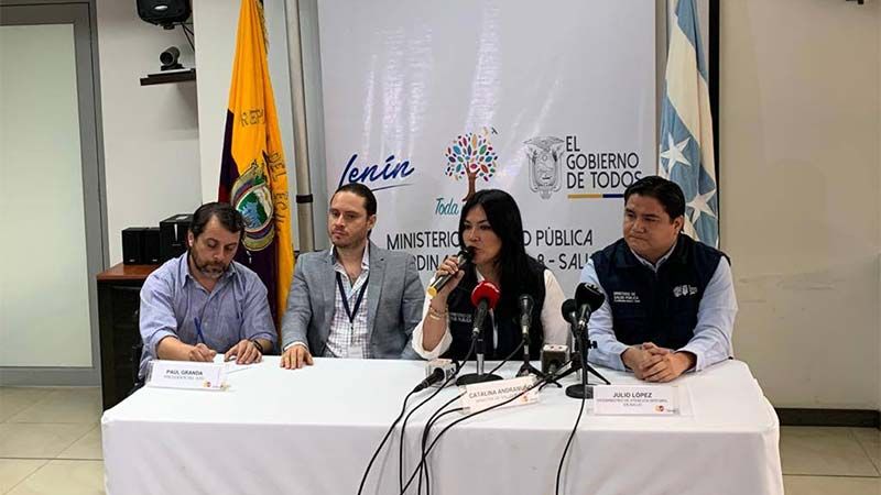 Confirman primer caso de coronavirus en Ecuador