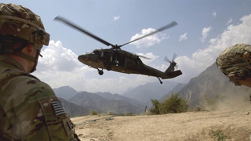 La aviaci&oacute;n de EEUU lanza un ataque contra los talibanes en Afganist&aacute;n