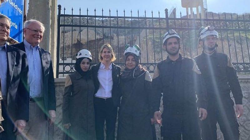 Que hacen altos funcionarios de Estados Unidos en Idlib