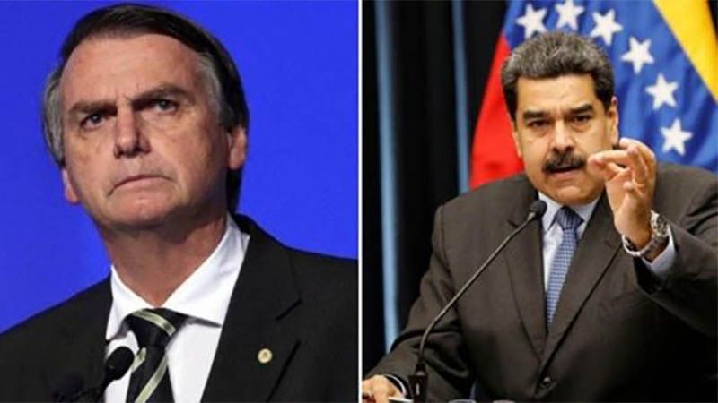 Maduro pide a militares de Brasil detener cualquier &ldquo;aventura&rdquo; de Bolsonaro en Venezuela