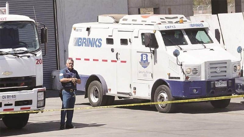Roban m&aacute;s de 15 millones de d&oacute;lares de un cami&oacute;n blindado en Chile