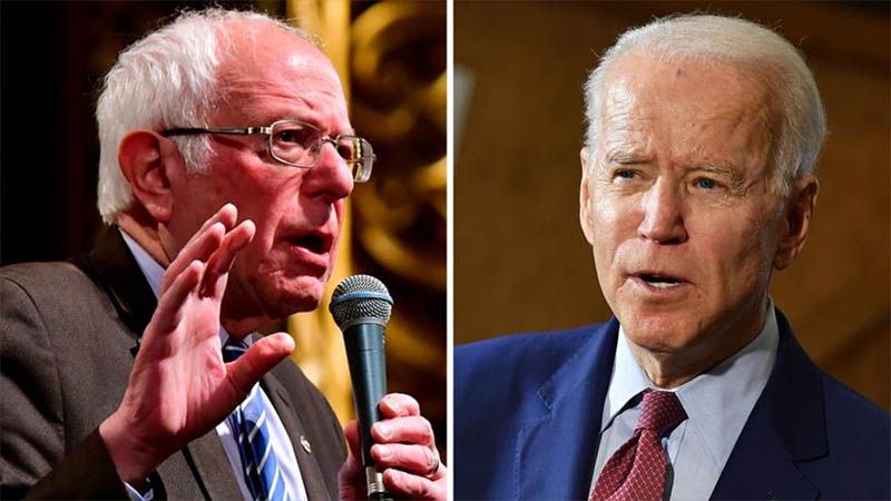 Bernie Sanders y Joe Biden cancelan m&iacute;tines por temor al coronavirus