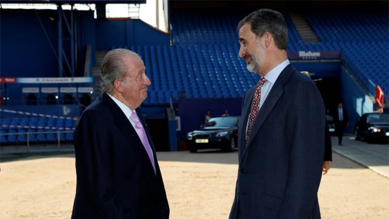 Rey de Espa&ntilde;a renuncia a la herencia de su padre Juan Carlos, por su fondo saud&iacute;