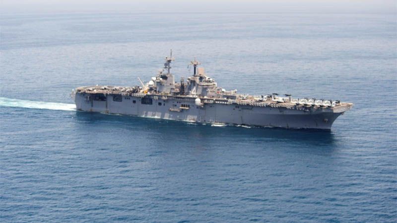 Armada de EEUU informa de primer caso sospechoso de coronavirus en buque de guerra