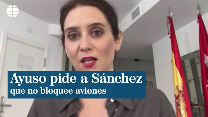 Madrid fleta dos aviones con material sanitario desde China y pide al Gobierno que no los bloquee