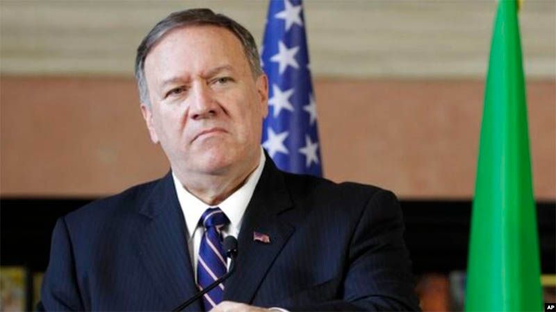 Mike Pompeo, secretario de Estado o del Odio, dice canciller de Ir&aacute;n