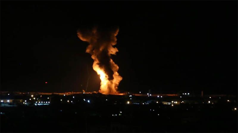 Aviones de guerra israel&iacute;es bombardean la Franja de Gaza