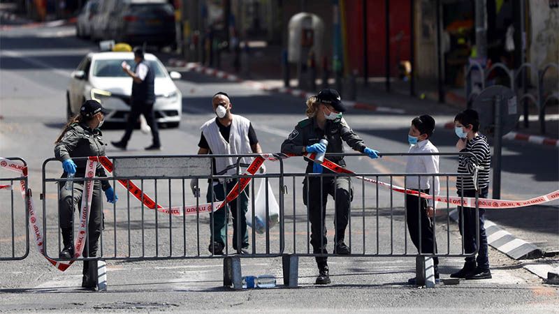 El r&eacute;gimen israel&iacute; impone aislamiento total a Bnei Brak, la &ldquo;ciudad infectada&rdquo;