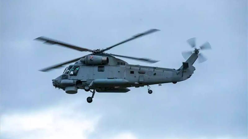 Un helic&oacute;ptero de la OTAN con seis personas a bordo desaparece en el mar J&oacute;nico