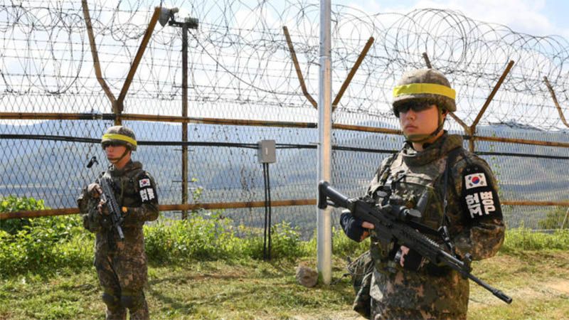 Intercambio de disparos en la zona desmilitarizada que separa a las dos Coreas
