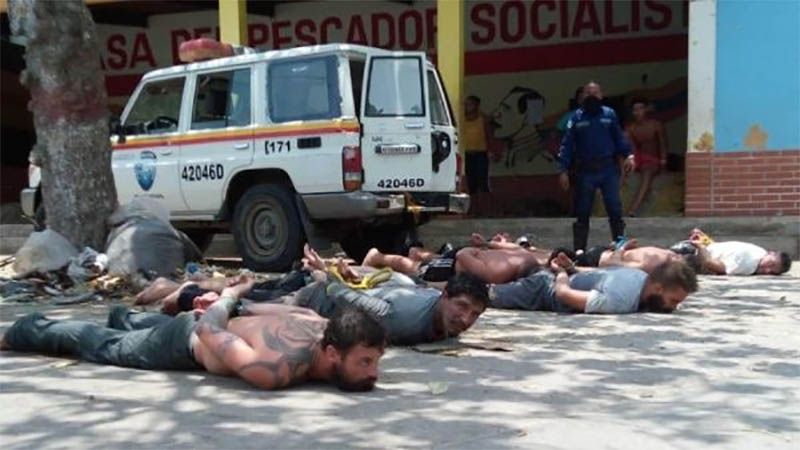 Venezuela detiene a ocho nuevos mercenarios vinculados con el intento de incursi&oacute;n mar&iacute;tima