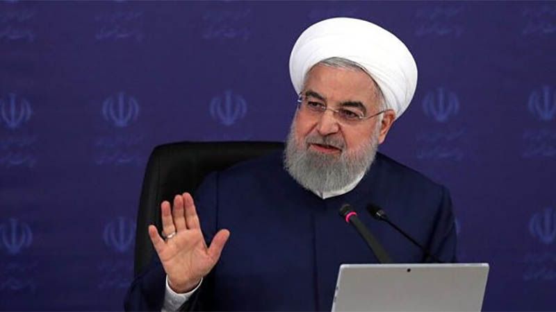 Rohani: Ni coronavirus ni EEUU podr&aacute;n arrodillar a la naci&oacute;n iran&iacute;