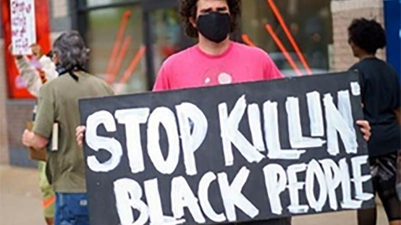 Protestas por la muerte de un ciudadano negro durante su arresto en EEUU