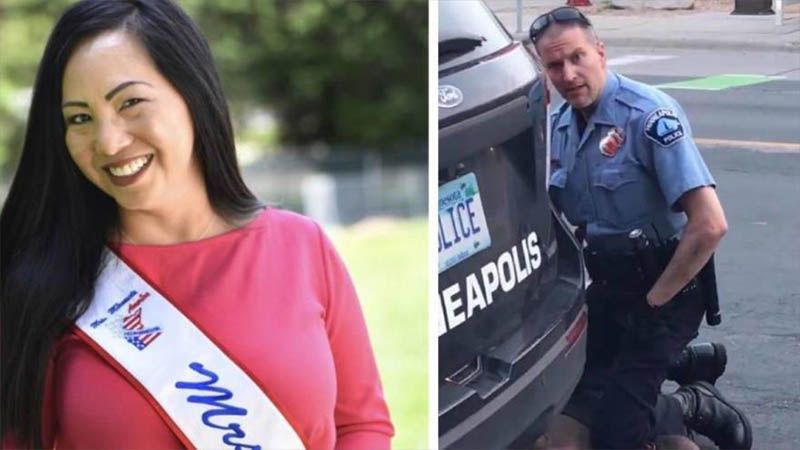 La esposa del polic&iacute;a que asesin&oacute; a Floyd le pide el divorcio
