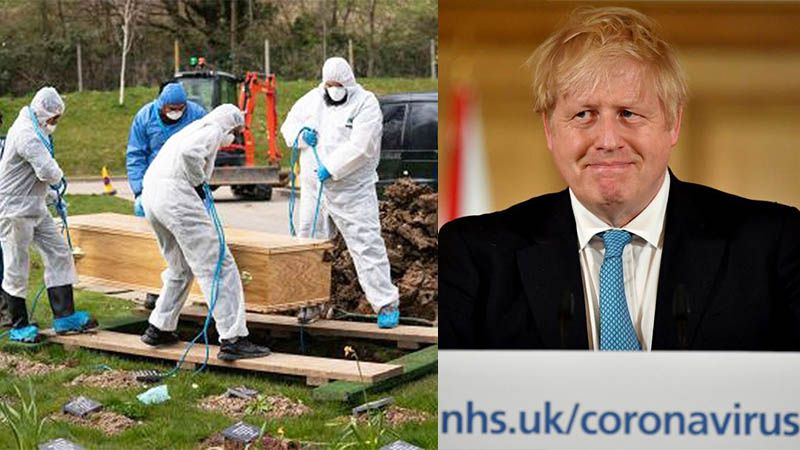 Reino Unido supera los 40.000 muertos por coronavirus, y Johnson se siente &ldquo;orgulloso&rdquo;