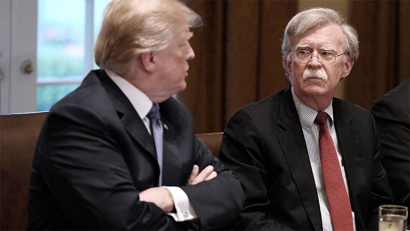 El Gobierno de Trump demanda al ex asesor de seguridad John Bolton para evitar que publique sus memorias