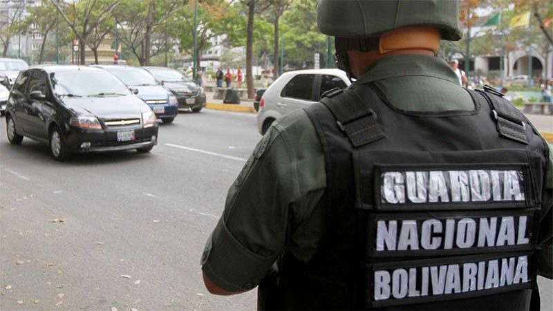 La Guardia Nacional venezolana detiene a un ciudadano por tr&aacute;fico de material estrat&eacute;gico