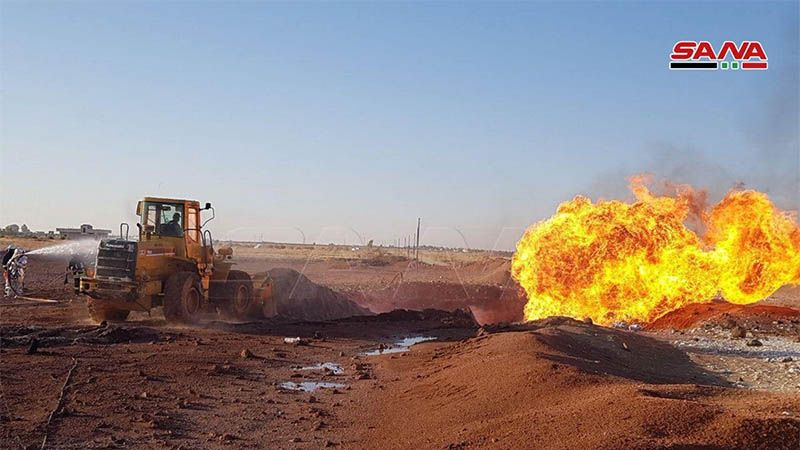 Acto terrorista contra gasoducto deja sin luz a toda Siria